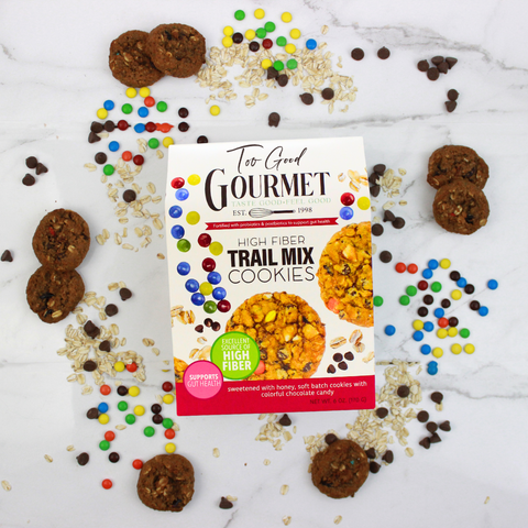 High Fiber Trail Mix Cookies