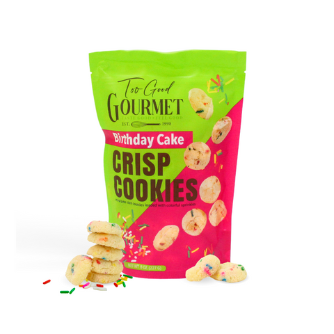 Bite-sized Mini Crisp Cookies 4-pack Variety