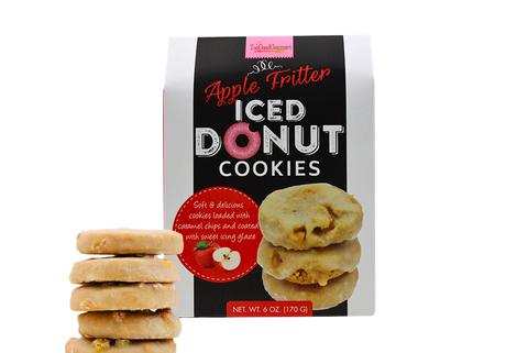 Apple Fritter Donut Cookies
