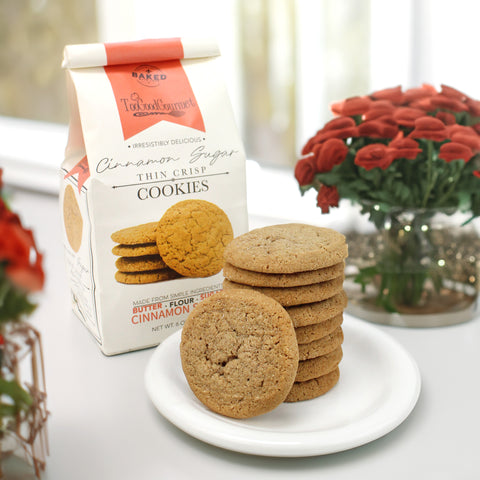 Cinnamon Sugar - Thin Crisp Cookies