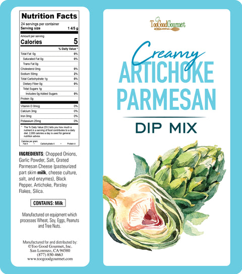 Atrichoke Parmesan Dip Mix