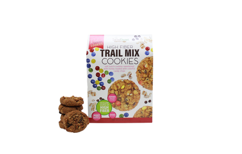 High Fiber Trail Mix Cookies