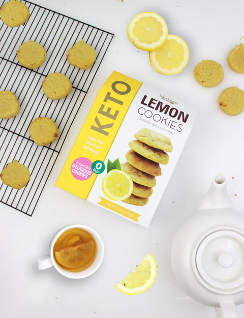 Lemon No Sugar Low Carb Cookies