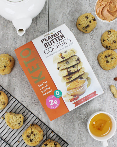 Peanut Butter No Sugar Low Carb Cookies
