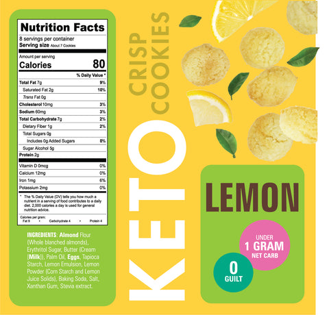 Lemon Bite Size No Sugar