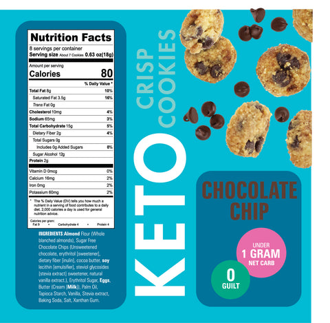 Chocolate Chip Bite Size No Sugar