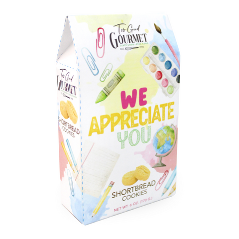 Teacher Appreciation Shortbread Cookies