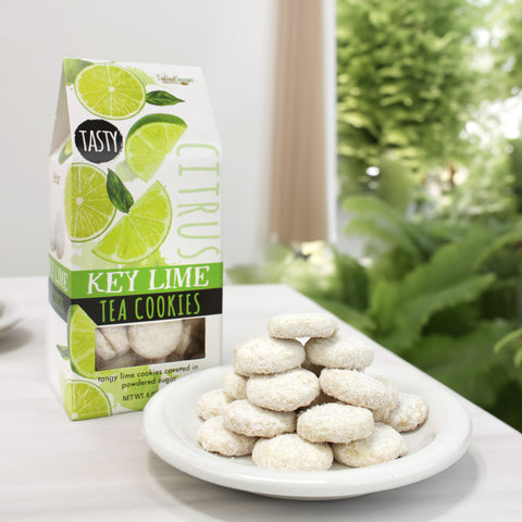 Key Lime Tea Cookies