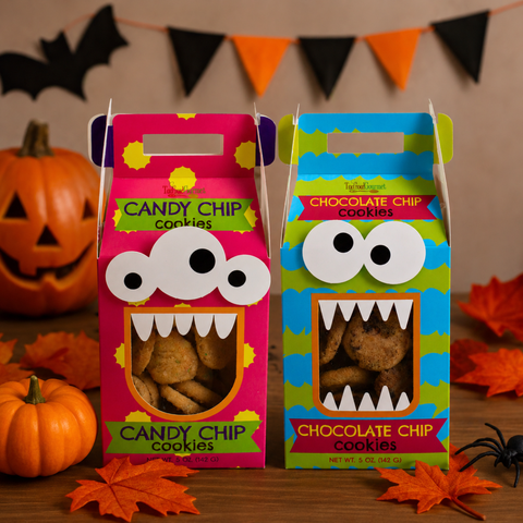 Cookie Monster Cookies: Chocolate Chip & Candy Chip