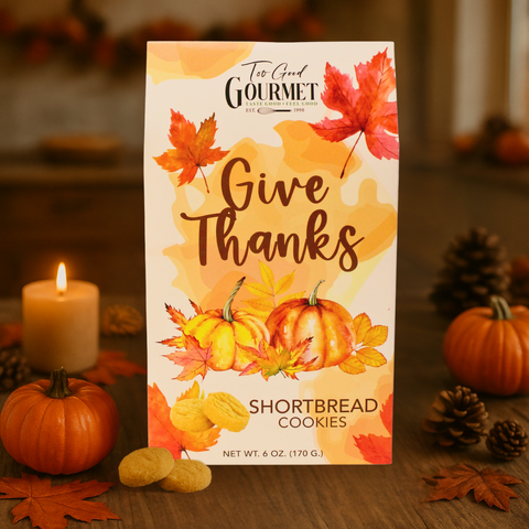 Give Thanks Shortbread Cookies
