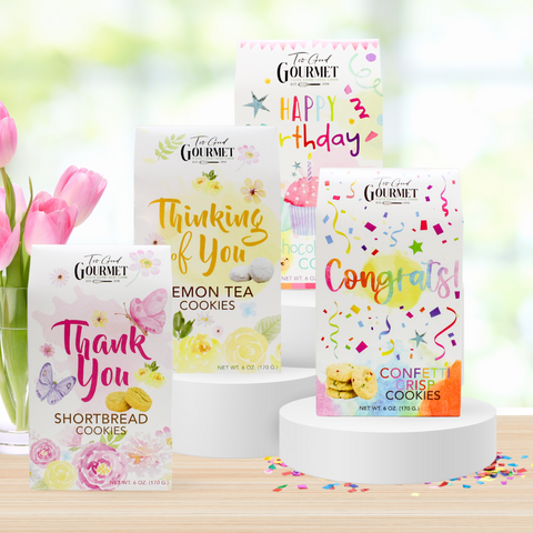 4-Pack Variety Sentiment Cookie Assortment