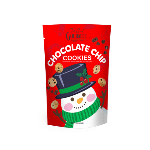 4-Pack Variety Holiday Bite-Sized Mini Crisp Cookies