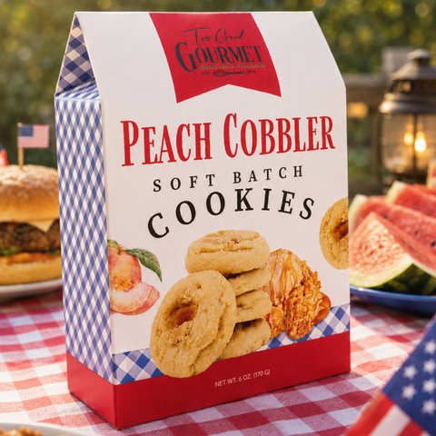 Patriotic Cookies - S'mores, Peach Cobbler & Apple Pie