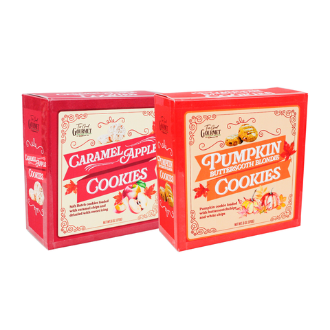 Fall Soft Batch Cookie: Pumpkin Butterscotch & Caramel Apple