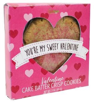 Valentine Giant Cookie - 12 pack