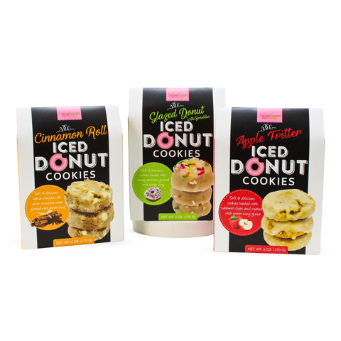 Donut Shoppe Cookies 4-pack Variety
