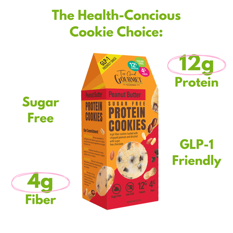 3-Pack Variety High Protein, High Fiber Cookies