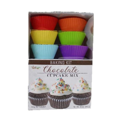 Cupcake Mix with Silicone Baking Cups