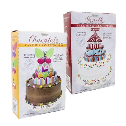 Cake Mix and Decorating Set