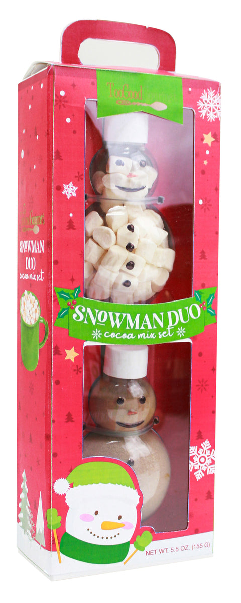 Snowman Duo Cocoa Set