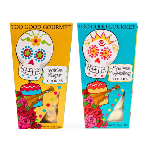 Day of the Dead Cookies - Sugar & Mexican Wedding Cookies