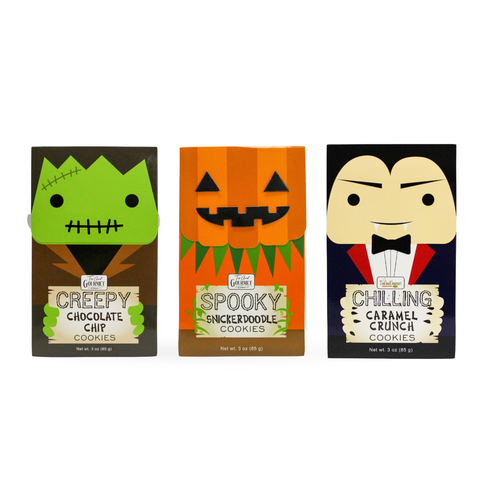 Halloween Trick or Treat Bite-Sized Cookies
