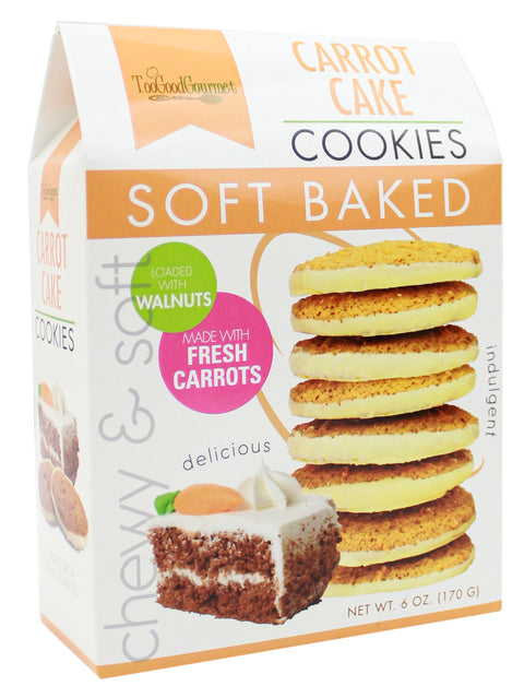 Spring Cake Batter Cookies: Carrot and Lemon Cake - 4 Pack