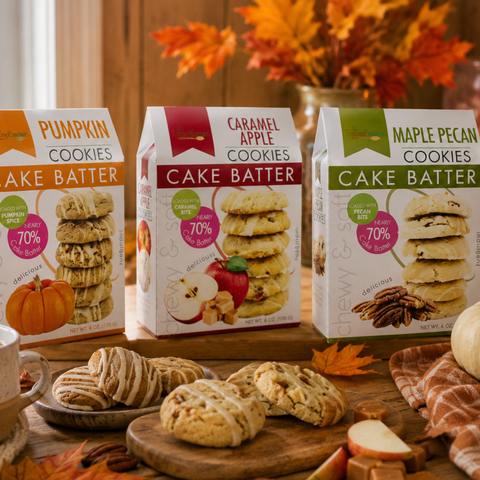 Fall Cake Batter Cookies