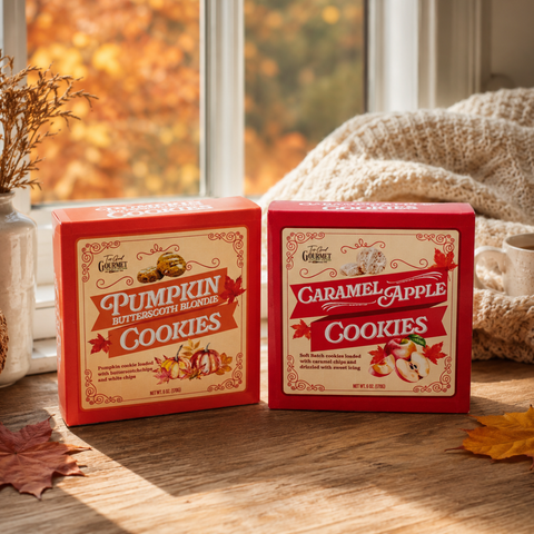 Fall Soft Batch Cookie: Pumpkin Butterscotch & Caramel Apple