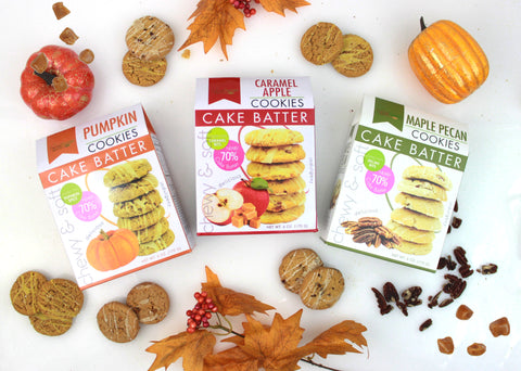 Fall Cake Cookies