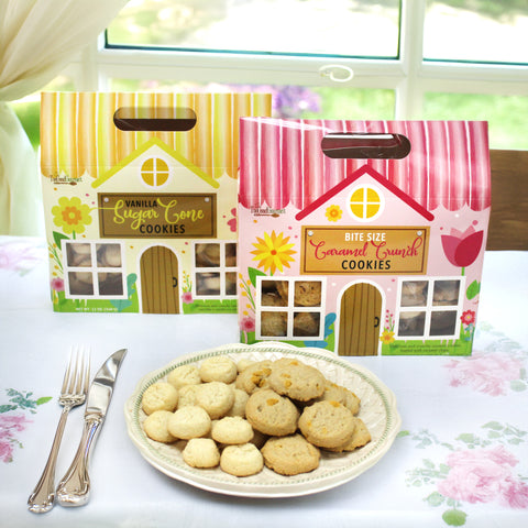 Flower Cookie Cottages