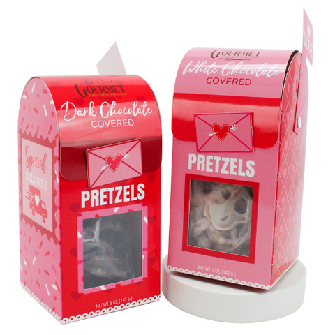 Love Mailboxes, Chocolate Covered Pretzels