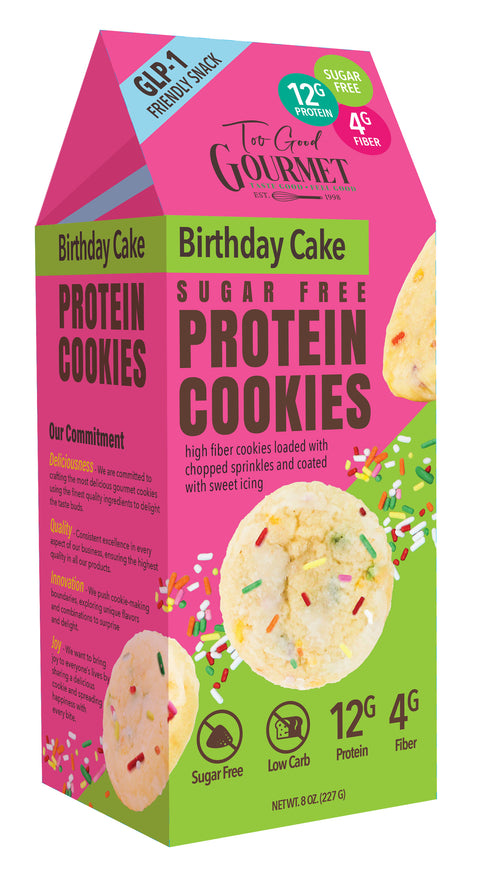3-Pack Variety High Protein, High Fiber Cookies