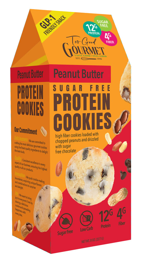 3-Pack Variety High Protein, High Fiber Cookies