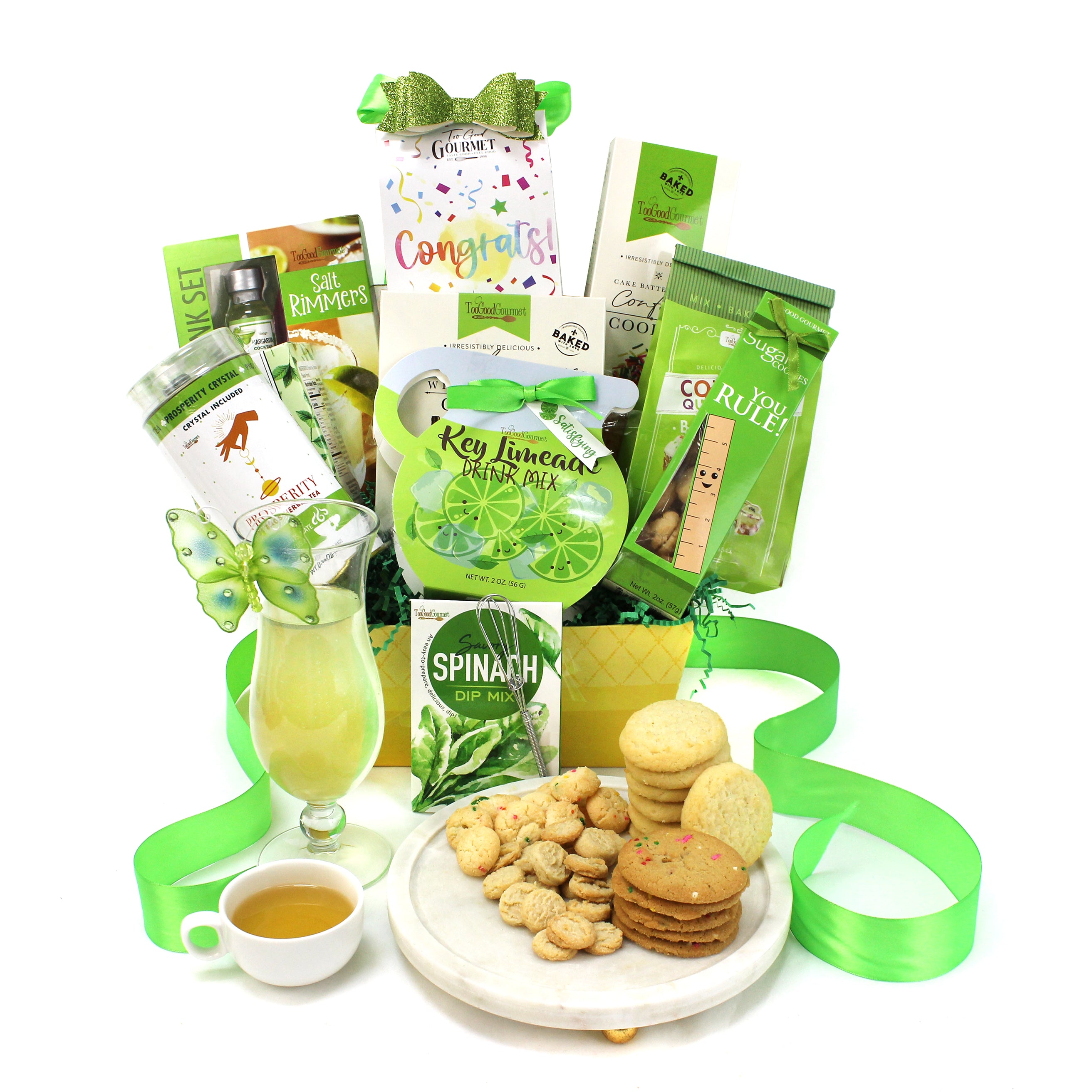 Congrats Gift Basket – Too Good Gourmet