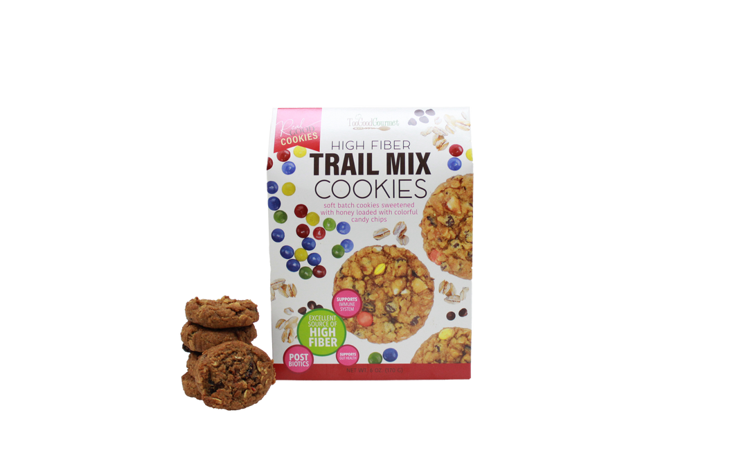 High Fiber Trail Mix Cookies Too Good Gourmet