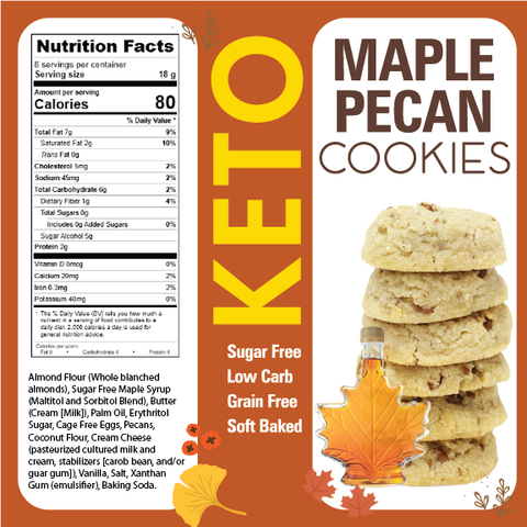 Fall Keto Cookies