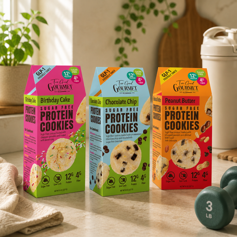 High Protein, High Fiber Cookies