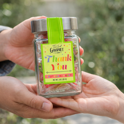 Fruity Hard Candy Jars