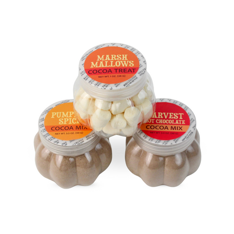 Pumpkin Spice & Chocolate Cocoa Trio Gift Set