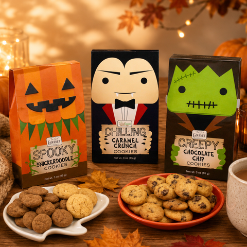 Halloween Trick or Treat Bite-Sized Cookies