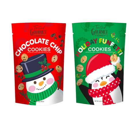 Holiday Character Bite-Size Mini Crisp Cookies