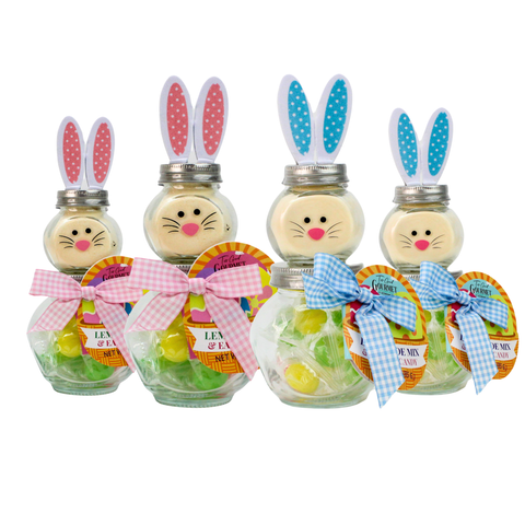 Bunny Jar Lemonade Mix and Candy - 4 Pack