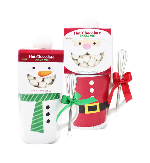 Holiday Cocoa Mug Set