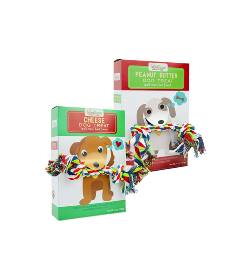 Dog Treat with Rope