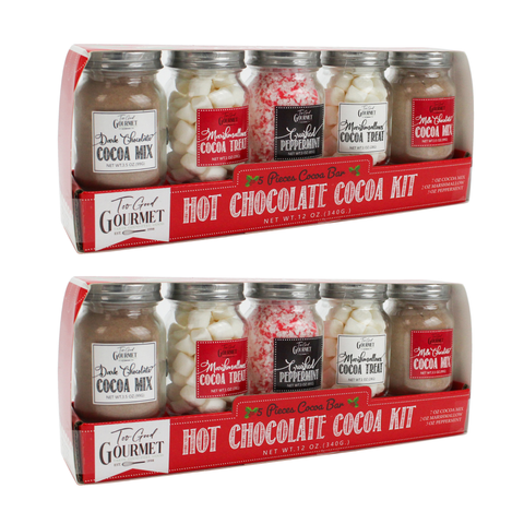 2-Pack Hot Chocolate Cocoa Bar Set