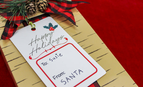 Birch Present Cookie Box