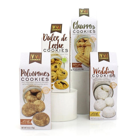 Hispanic Cookies - Set of 4 (1 of Each Flavor)
